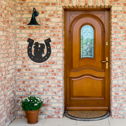 Just_married_metal_art_cowboy_cowgirl_Black_Brick_Entrance_Mockup.png