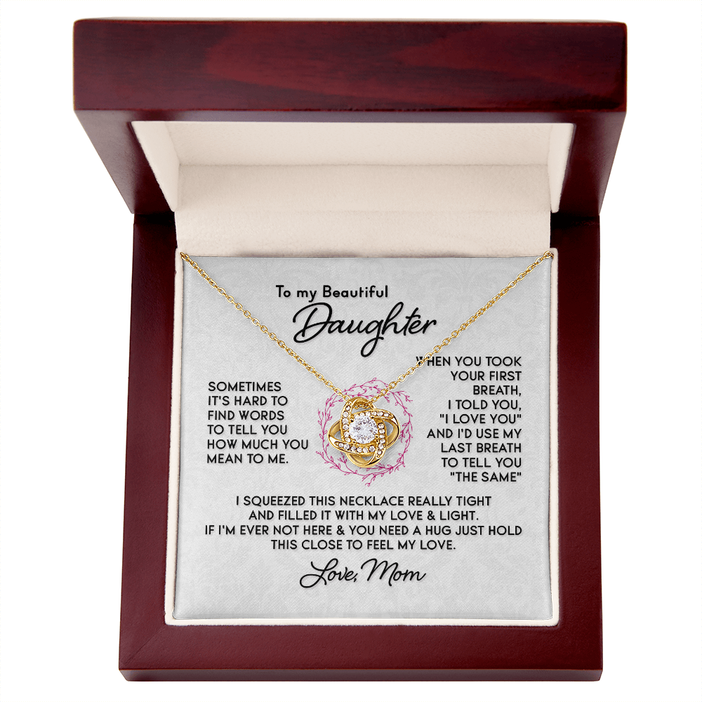 You Are My Heart – Necklace for Daughter with Sentimental Card